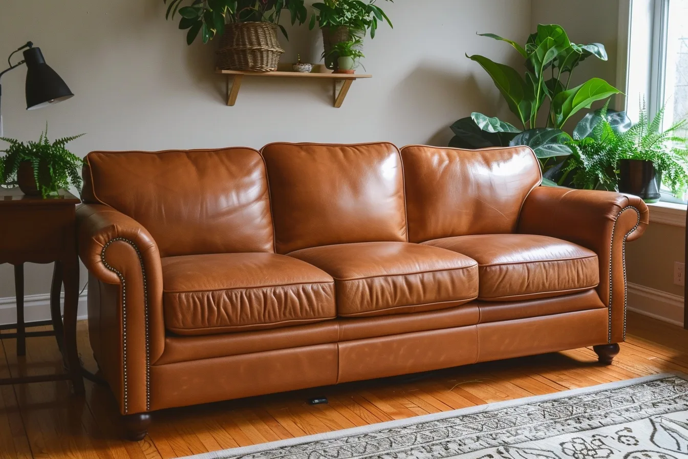 Méthodes efficaces pour nettoyer un canapé en cuir